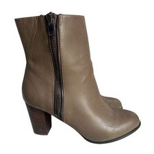 F&F Women's Taupe Faux Leather