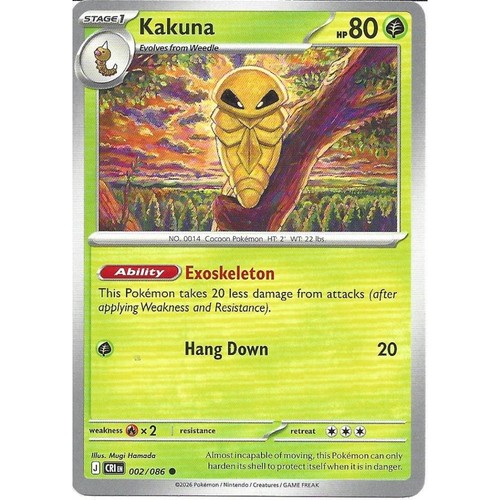002 086 kakuna common - 002/086,
