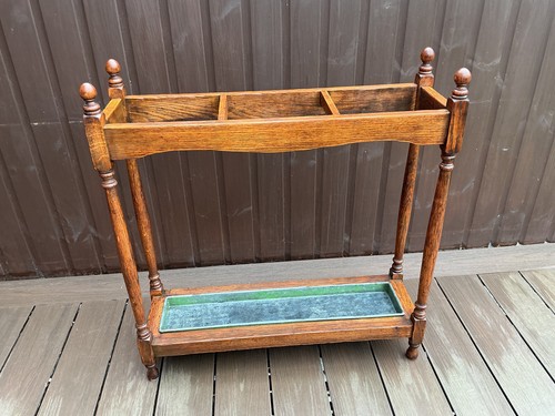 Hall stand antique solid - hall, oak