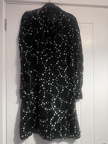 Star print dress size - f&f, 10