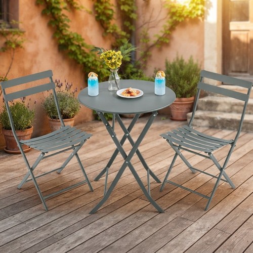 Folding bistro set - bistro,