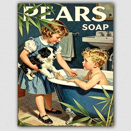Metal wall sign pears - metal,