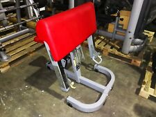 Technogym Preacher Curl /Bicep Curl Bench  Commercial Gym Equipment 