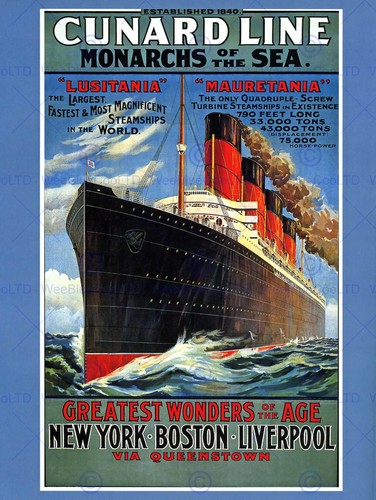 Lusitania mauretania cruise - mauretania,