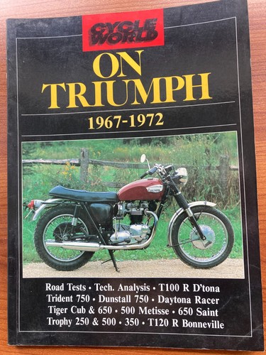 Triumph cycles cycle world - triumph,