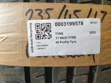 17 INCH TYRE 235/45/17 ROUTEWAY PART WORN