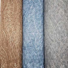 Grey Peal Net LACE Indian Lace