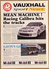 VAUXHALL SPORT NEWS c1992