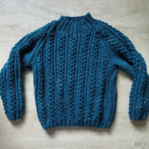Hand knitted child aran - child’s,