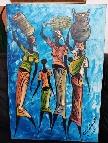 Original african folk art - original,