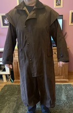 Barbour Stockman Trench Coat Medium.