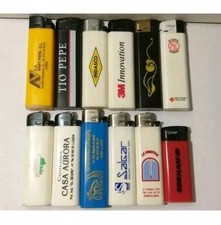 12 ADVERTISING LIGHTERS