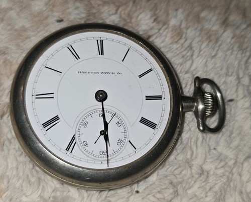 Hampden pocket watch - hampden,