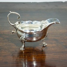 George III Silver Sauce Boat