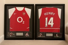 2 X Framed Arsenal Shirts