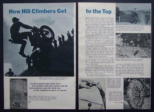 1951 national motorcycle - motorcycle, hill