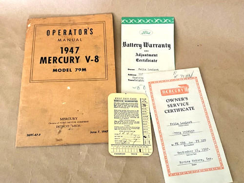 1947 mercury original - 1947, v-8