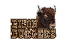 Bison Burger 9''x13'' Decal