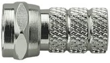 100 F Plug Connectors 4mm for