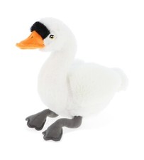 Swan Plush Toy SE2262 - 100% Recycled Eco Soft Teddy - Keel Keeleco