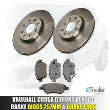 VAUXHALL CORSA D FRONT BRAKE
