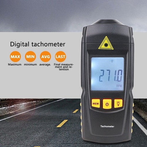Digital laser photo tachometer - photo,