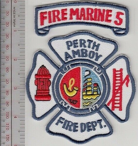 Fire boat perth amboy - fire,