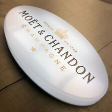 MOET & CHANDON CHAMPAGNE illuminated wall sign led light box sign mancave decor