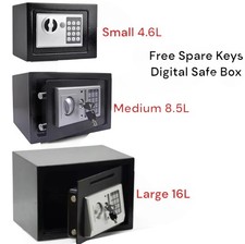 16L Large Safe Steel