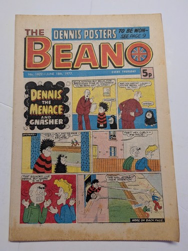Beano comic 1822 - comic, 18th