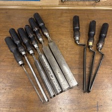 Vintage Paring Gouges Job Lot