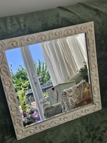 Cream and gold - and, mirror