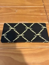 Longchamp Black Leather Long
