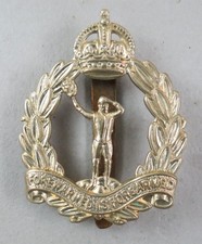 White Metal K/C Cap Badge