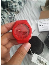 Casio G Shock Ga2100 All Red Mens Watch