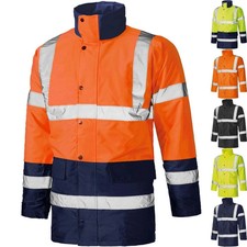 Hi Vis Parka Jacket Waterproof
