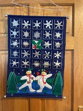 christmas advent calendars fabric panels