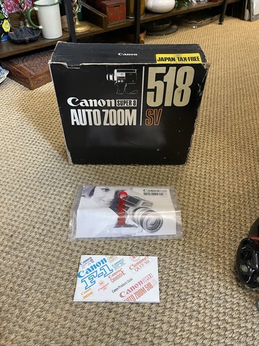 Canon 518 super 8mm - 518, sv