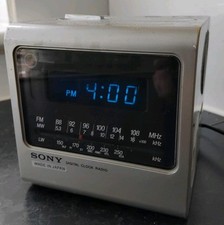 Sony Digicube Radio Alarm Clock