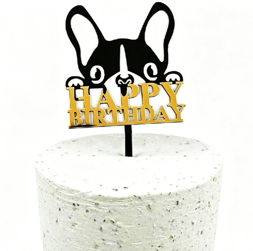 Dog cake topper - topper, puppy