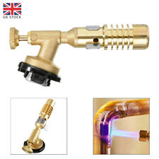 Blow Torch Butane Gas Plumbing Torchs High Temperature Welding Brazing Nozzle UK