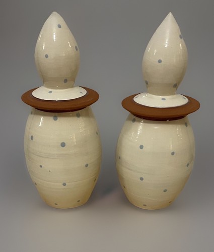 Pair studio pottery ginger - pair,
