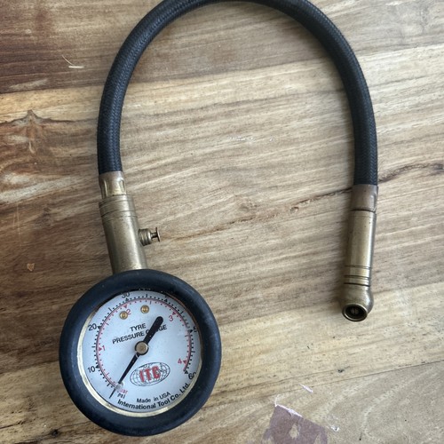 Tyre pressure gauge - tyre, vintage