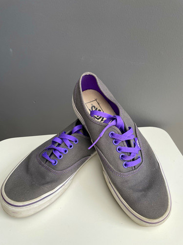 Vans authentic grey purple - grey,