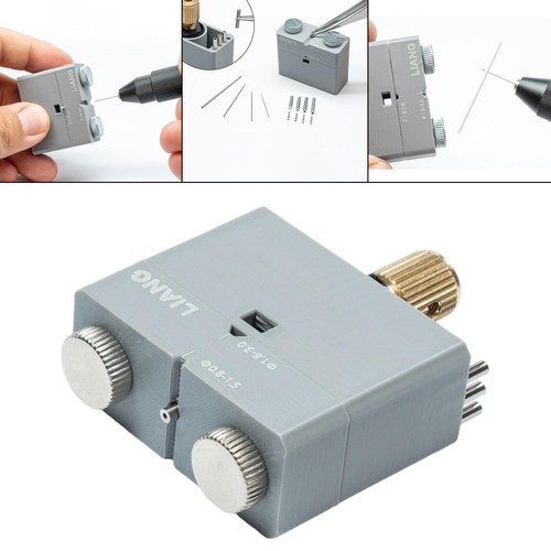 Round bar drilling auxiliary - bar,