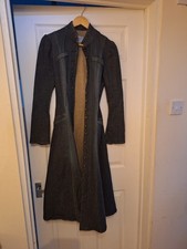 Sass & Bide Ladies Denim Full Length Coat. UK Size 6. ♡♡ CHARITY SALE. 
