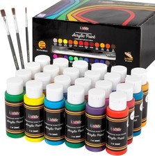 Acrylic Paint Set 24 Colours