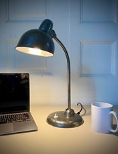 Vintage 1940s Original Kaiser Idell Metal Desk / Table Lamp Model 6551