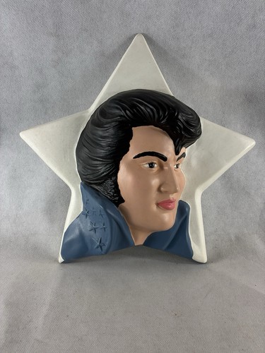 Vintage ceramic bust elvis - vintage,