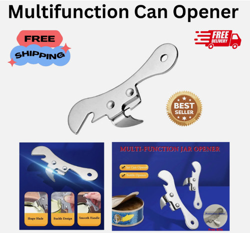 Multifunction can opener - multifunction,